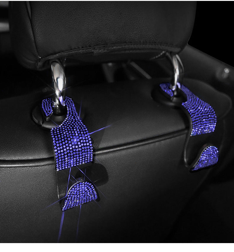 Blue Diamond Crystal Gear Cover - Luxury Car Interior Bling