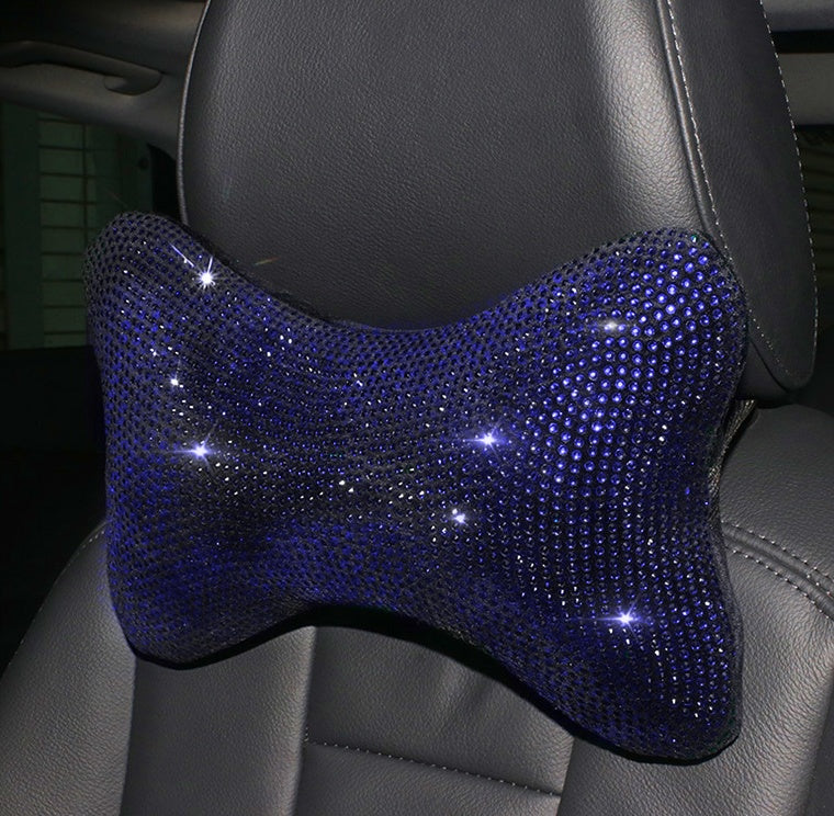Blue Diamond Crystal Gear Cover - Luxury Car Interior Bling