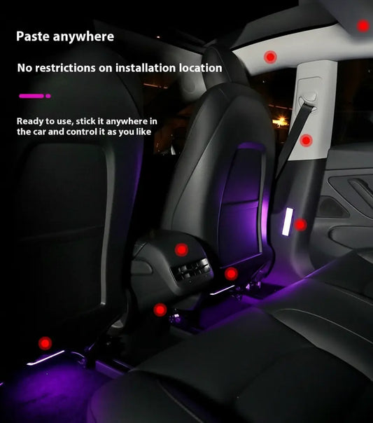 Magnetic Ambient Light Module - Wireless LED Car Lighting